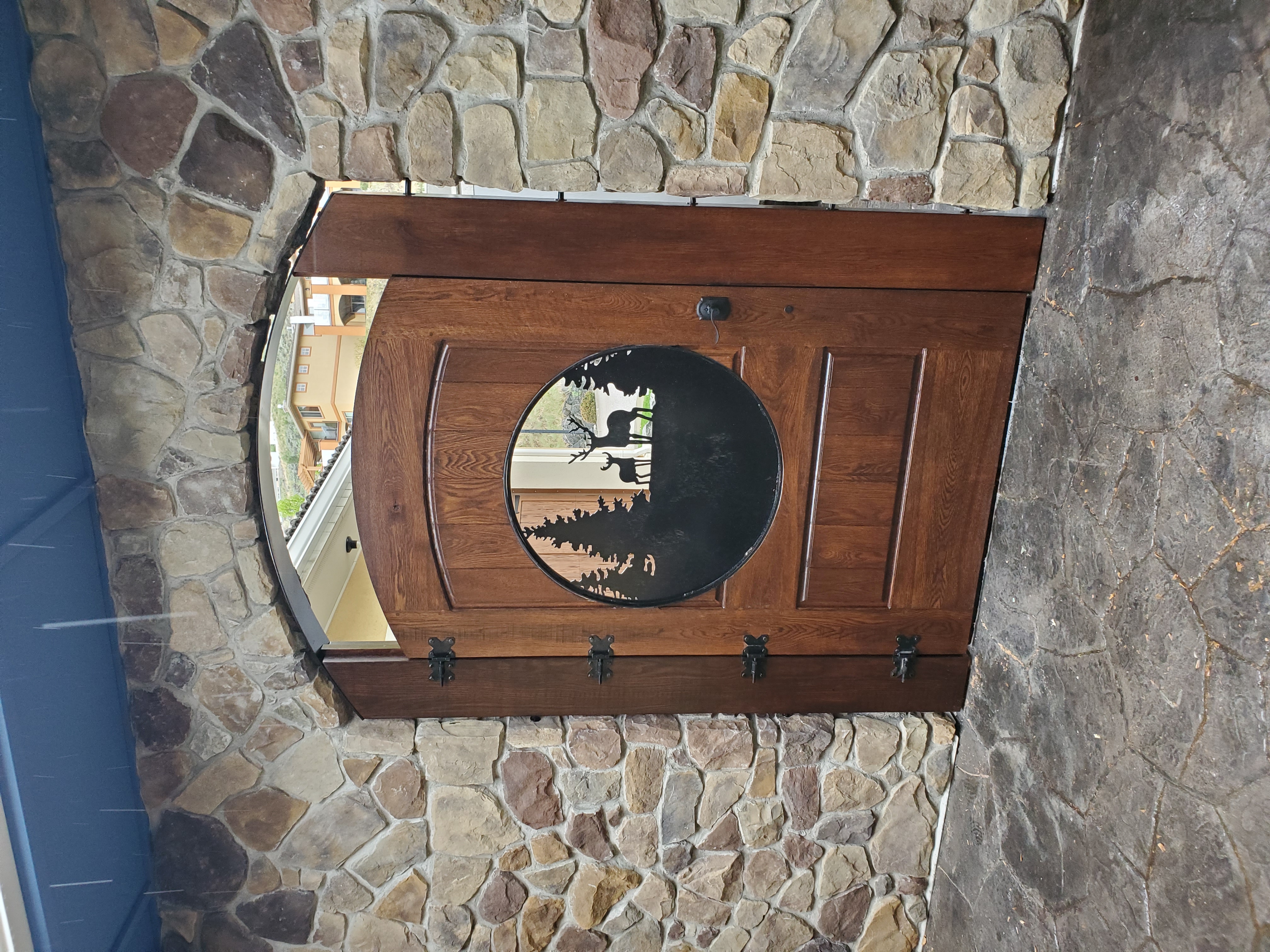 Cordon Place oak gate