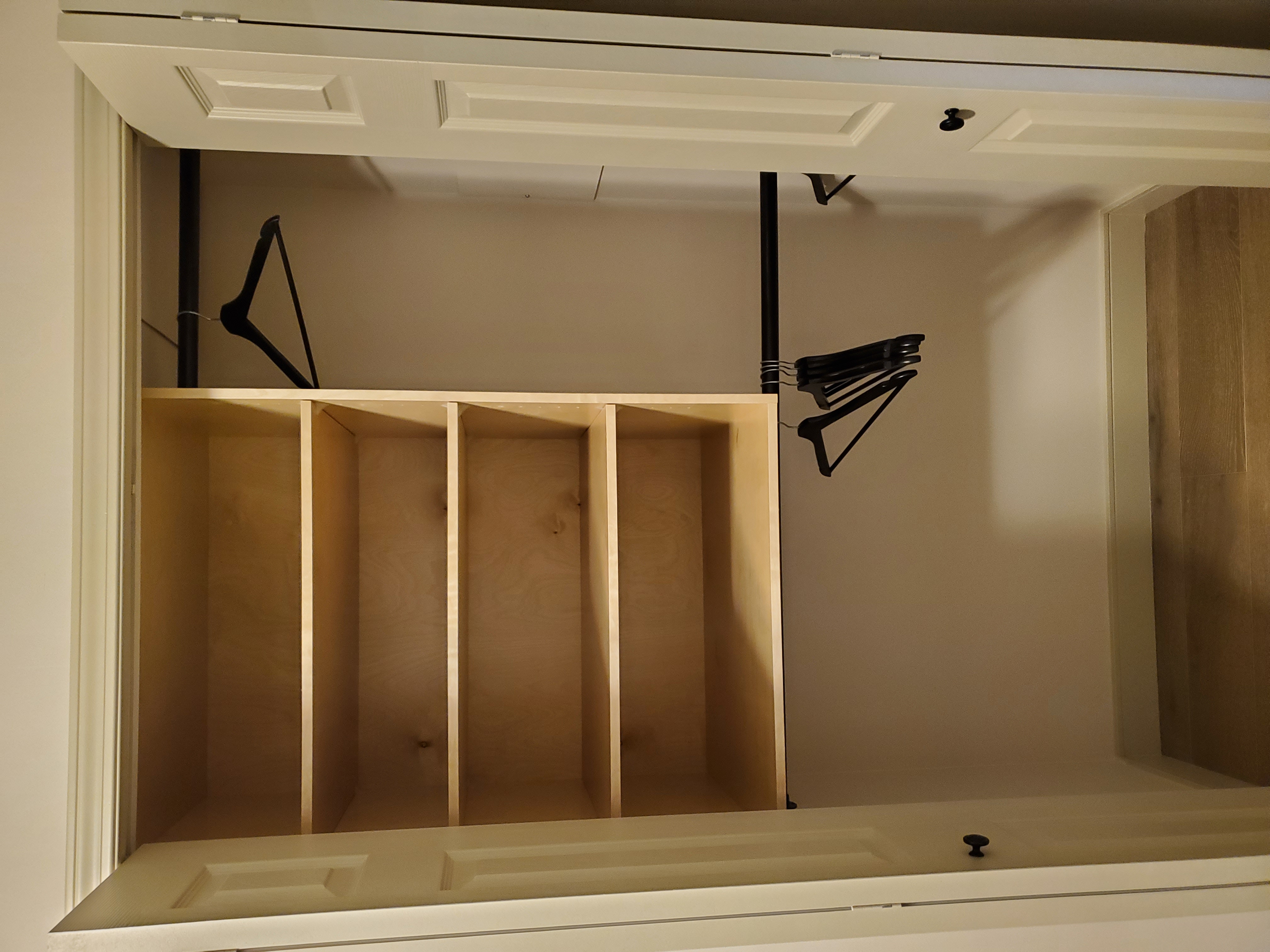 Birch Plywood closets
